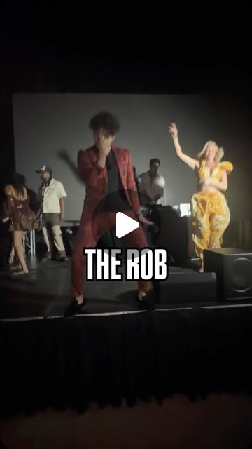 Rob on stage doing the Rob and moving the crowd at Velvet Rodeo Content Festival