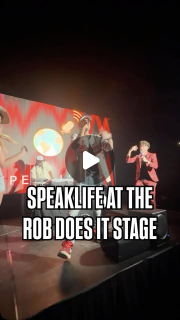 Speak Life 310 performing in front of a full crowd at the ROB DOES IT stage